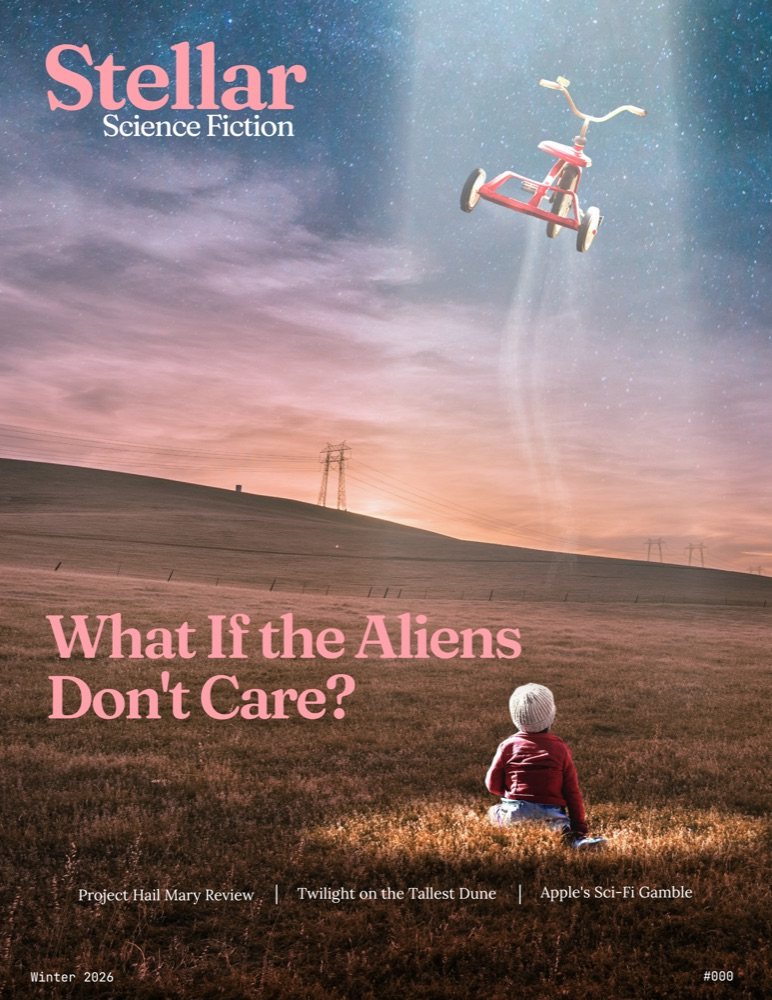 Stellar magazine cover: What If the Aliens Don't Care?